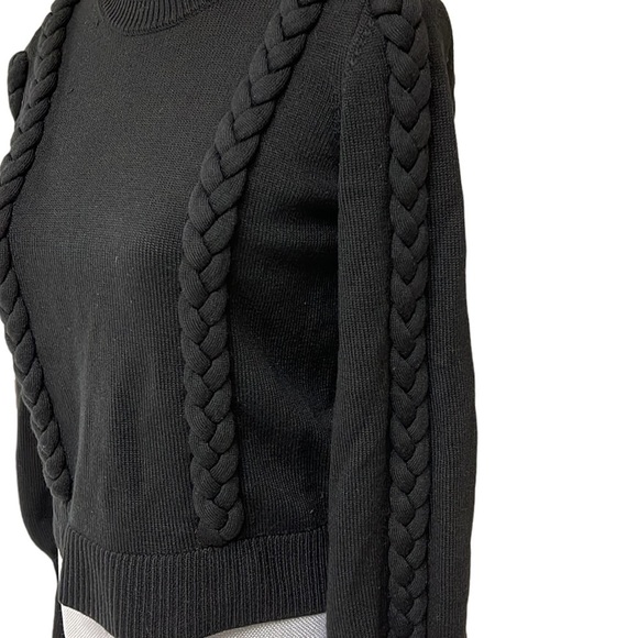 Euc Joie cable sweater, Black size XS - Picture 3 of 6